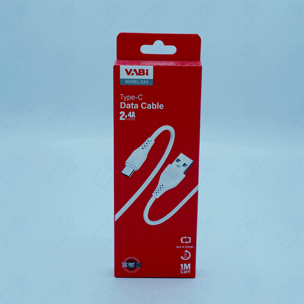 کابل تبدیل USB به USB-C وابی مدل CA3 | انتخابی هوشمند برای شارژ و انتقال داده